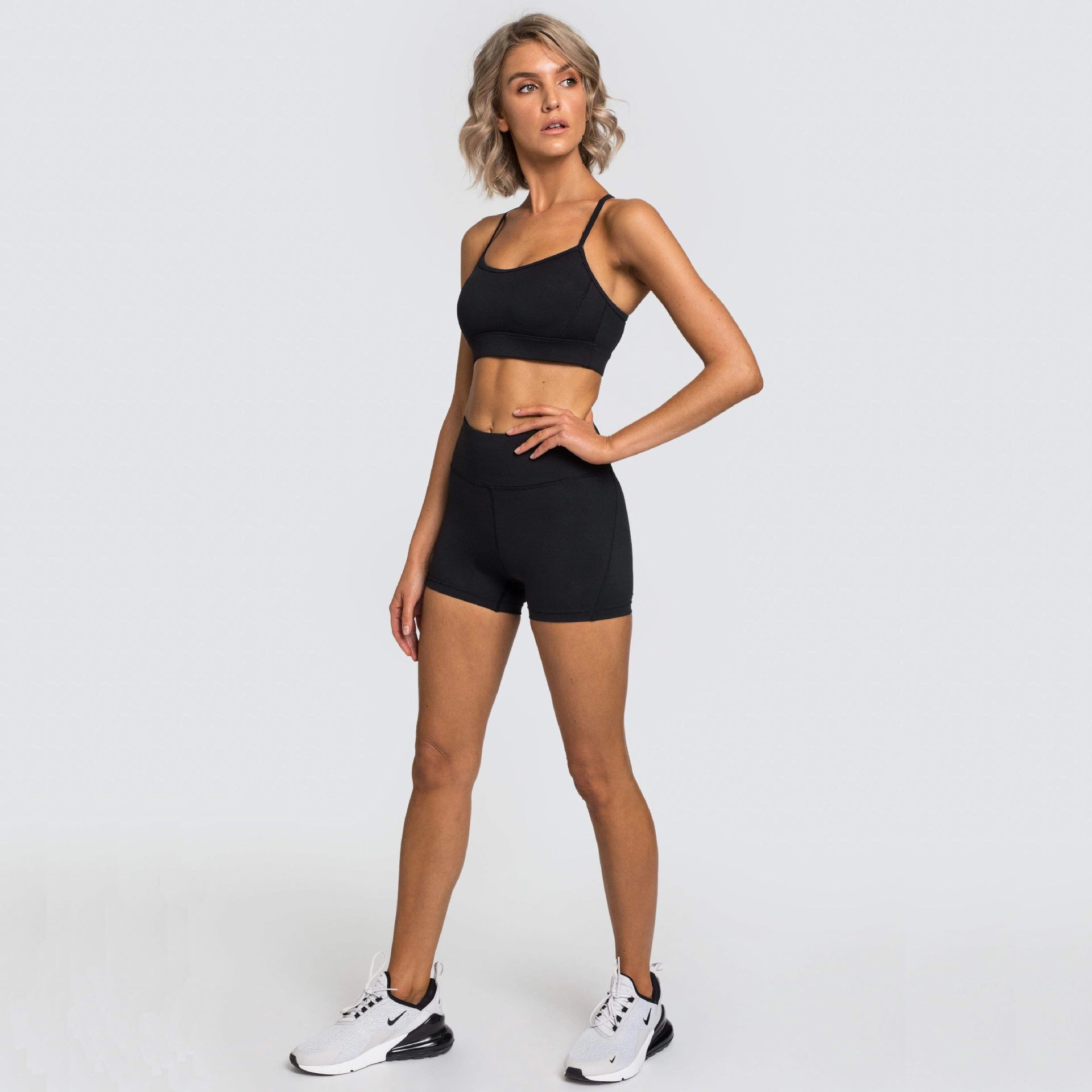 ZenFlex Strappy Adjustable Bra Shorts