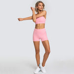 ZenFlex Strappy Adjustable Bra Shorts