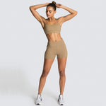 ZenFlex Strappy Adjustable Bra Shorts