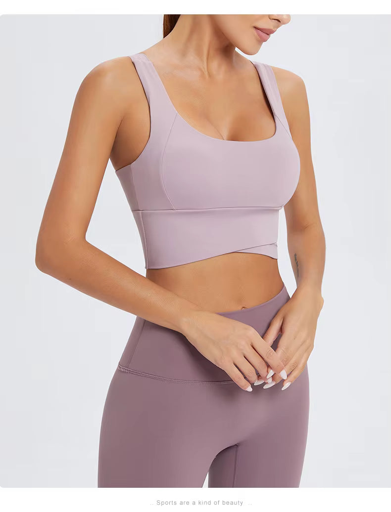 BackBeauty Fixed-Cup Medium-Support Sports Bra