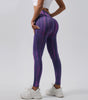 AuroraGlow Tie-Dye High-Waist Sculpting Leggings