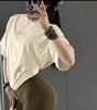 HeavyFlex Unisex Oversized Fitness Graphic Tee