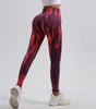 AuroraGlow Tie-Dye High-Waist Sculpting Leggings