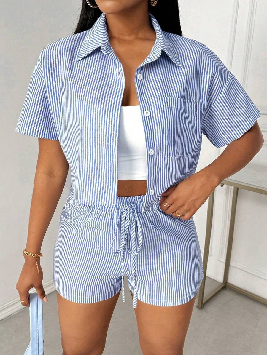 StripeFlow 2-Piece Set