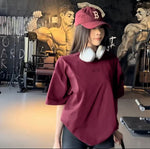 HeavyFlex Unisex Oversized Fitness Graphic Tee