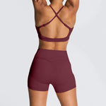ZenFlex Strappy Adjustable Bra Shorts
