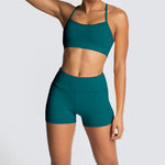 ZenFlex Strappy Adjustable Bra Shorts