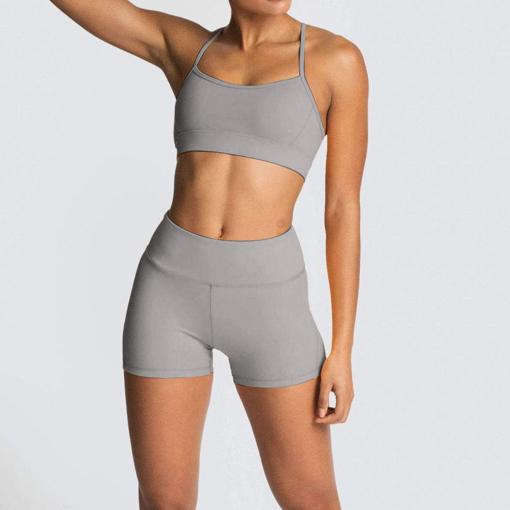 ZenFlex Strappy Adjustable Bra Shorts