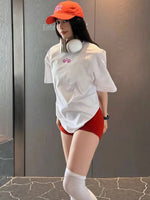 HeavyFlex Unisex Oversized Fitness Graphic Tee